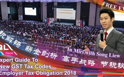 An Expert Guide To The New GST Tax Codes And Employer Tax Obligation 2018 (Miri Station)